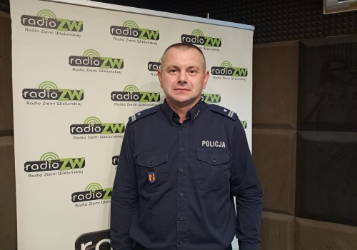 Gościem Radia ZW był podinspektor Andrzej Sosnowicz z-ca Komendanta Powiatowego Policji w Wieluniu