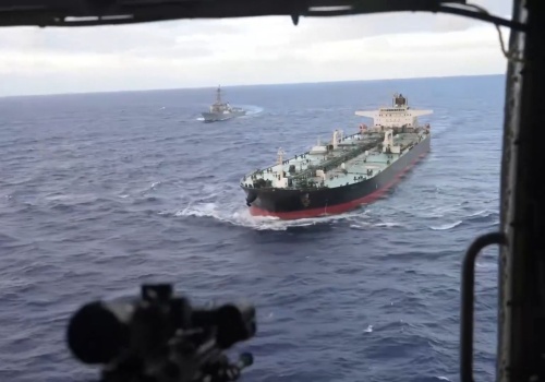 USA zatrzymały tankowiec z Floty Cieni na Oceanie Indyjskim