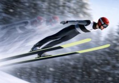 Dziwne ujęcie podczas skoków. To efekt nowej technologii