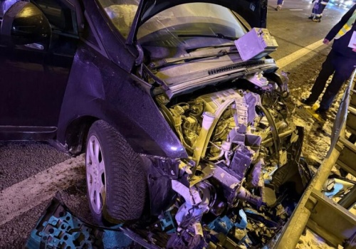 Poważny wypadek na S7. Kierowca miał 1,6 promila alkoholu