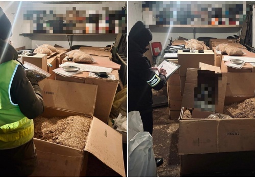 Tona krajanki i 42 tysiące papierosów o wartości ponad miliona złotych przechwycone przez Straż Graniczną