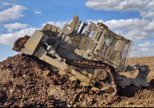 Izraelskie buldożery zniszczyły cmentarz z polskimi grobami