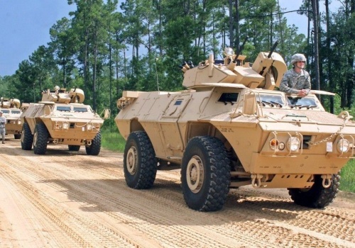Amerykańskie samochody pancerne dla Kolumbii