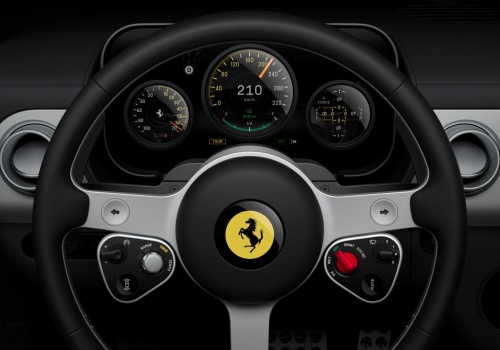 Elektryczne Ferrari nie chce być cyfrowe