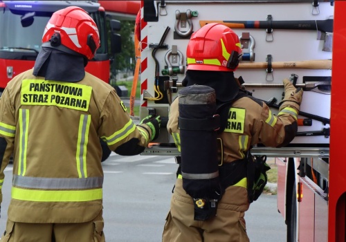 Wypadek na Nowosądeckiej w Krakowie