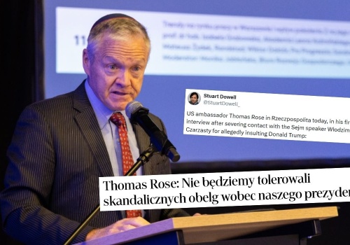 Ambasador USA stanowczo: 