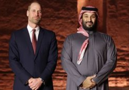 Książę William z wizytą w Arabii Saudyjskiej. Spotkał się z KONTROWERSYJNYM przywódcą