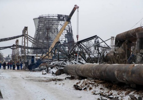 Mer Kijowa: w 1100 blokach nie można przywrócić ogrzewania z powodu krytycznych uszkodzeń elektrociepłowni