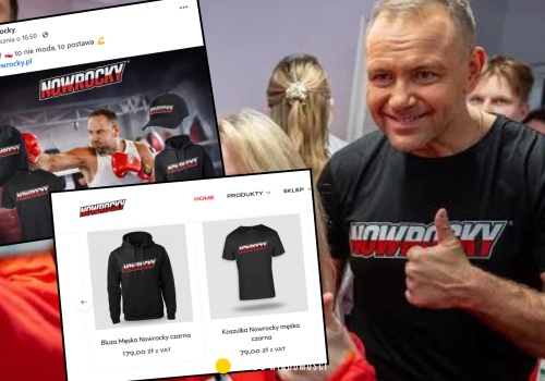 Sprzedają ubrania, które promuje Karol Nawrocki. Spółka przerywa milczenie