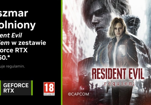 Promocja Resident Evil Requiem w zestawie z wybranymi produktami GeForce RTX serii 50 i nowe gry ze wsparciem techniki DLSS 4 z MFG