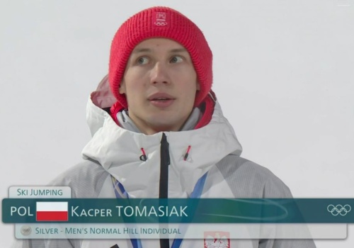 Tomasiak zdobył srebro. Żaden sekret, kim jest jego ojciec
