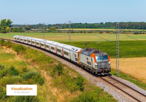 Leo Express pokazał Talgo z nowym schematem malowania