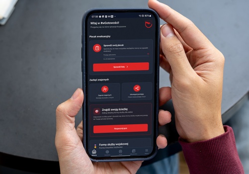 Mamy nową aplikację od wojska. Sprawdziłam, czy ma w ogóle sens