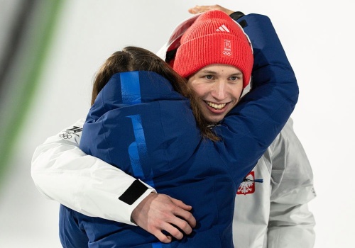 Wręczała medal Tomasiakowi. Jego zachowanie zwróciło jej uwagę