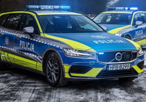 Policja zmienia flotę. Do gry wchodzą Volvo bez blokady prędkości
