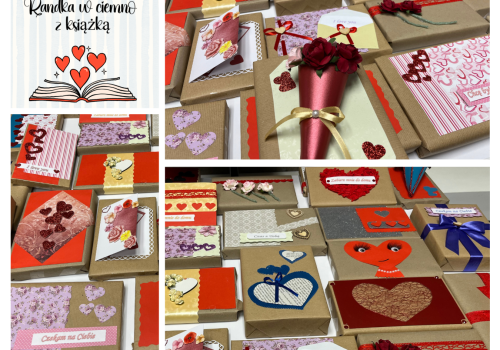 Zakochaj się w książce, czyli walentynkowa randka w ciemno w bibliotece