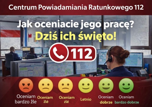 Dziś święto operatorów numeru 112. Jak oceniacie obsługę?