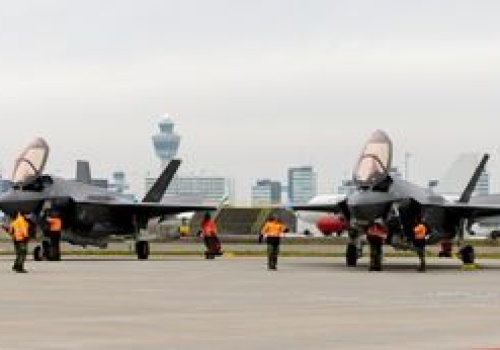 To jedno z największych lotnisk w Europie. Wylądowały tam F-35