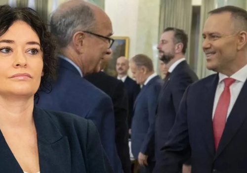 Żukowska nie wytrzymała ciśnienia. Prezydent Nawrocki uciął krótkim zdaniem. WIDEO