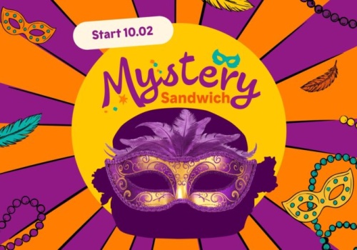 Mardi Gras w Popeyes z tajemnicą i podróżą w rolach głównych.  Mystery Sandwich oraz wycieczka do Nowego Orleanu czekają