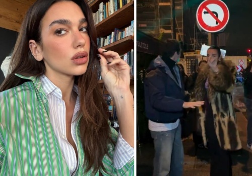 Awantura z paparazzi. Dua Lipa i Callum Turner nie wytrzymali
