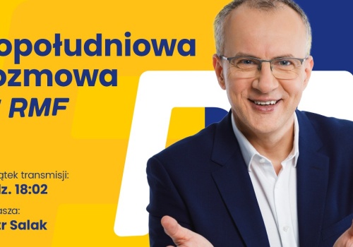 Mariusz Błaszczak gościem Popołudniowej rozmowy w RMF FM