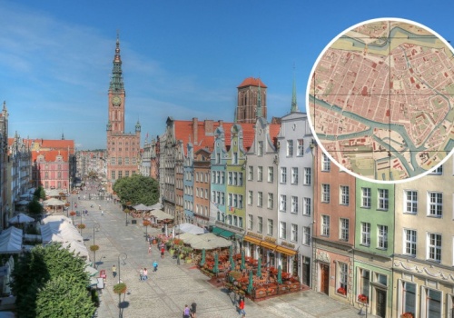 Sekrety Gdańska sprzed 150 lat. Kultowy plan miasta wraca w kolorze