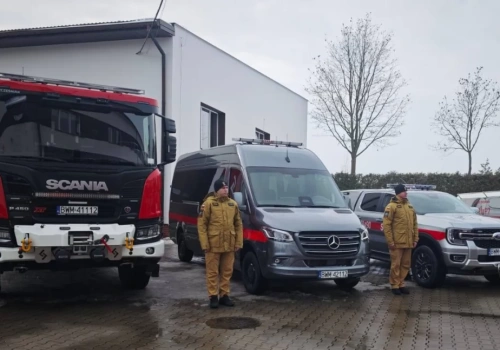 Nowe wozy dla strażaków i podsumowanie roku. Uroczystość w KP PSP w Wysokiem Mazowieckiem