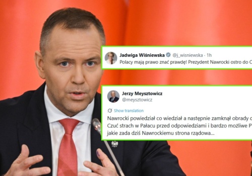 Fala komentarzy po słowach Nawrockiego na RBN. 