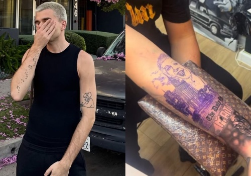 Fan Maty zrobił sobie tatuaż z wizerunkiem rapera