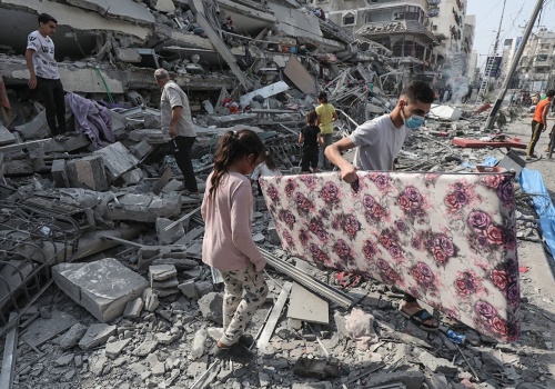 Zimą Gaza walczy o przetrwanie, a Izrael znów ogranicza pomoc humanitarną