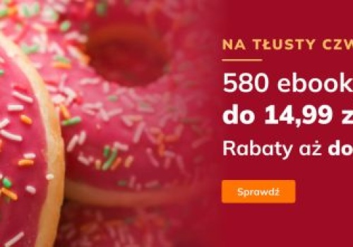 Promocje dnia – 12.02.2026: Tłusty Czwartek, Skarpa Warszawska, Plebiscyt LC, Literackie, Paris, Witkiewicz + Rogoziński, Sonia Draga, Kryminały, Krzyże z popiołu