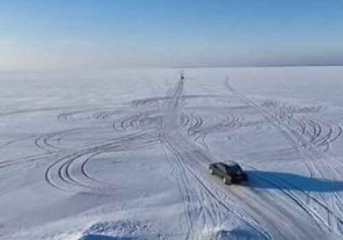 Lodowa droga przez Bałtyk. Estońskie media mówią o 