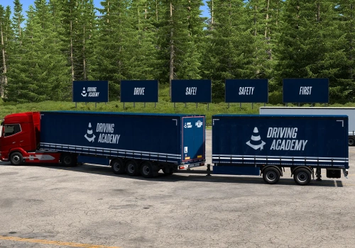 Wirtualna nauka jazdy 25-metrowym zestawem – nowy moduł w Truck Simulatorach