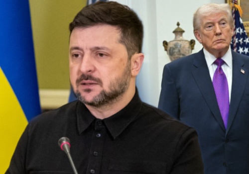 Zełenski o Trumpie: Zyskałby najwięcej na zakończeniu wojny w Ukrainie