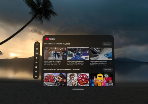 YouTube w końcu na Apple Vision Pro. Google kazało czekać na to 2 lata