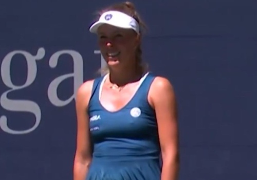 Fręch zagrała z 679. zawodniczką świata. 87 minut i koniec