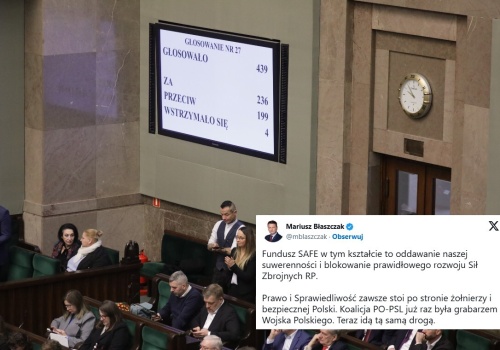 Politycy PiS o SAFE: Oddawanie naszej suwerenności. KOMENTARZE