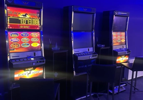 Salon gier na jednym z siedleckich osiedli