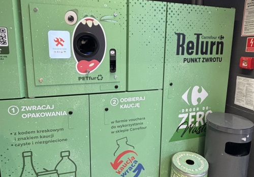 Automaty kaucyjne są, ale nie działają. Dlaczego Carrefour zwleka ze startem?