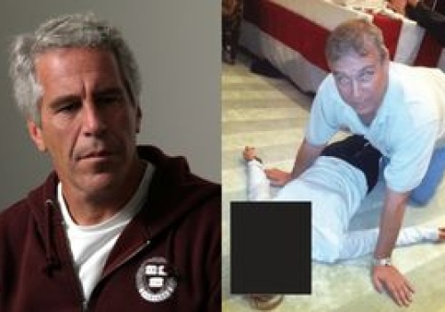 Kobieta na zdjęciu z księciem Andrzejem to ofiara HANDLU LUDŹMI!