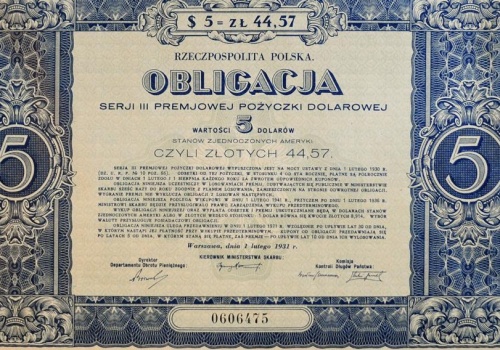 Polskie obligacje zeszły poniżej 5%. Po raz pierwszy od 4 lat