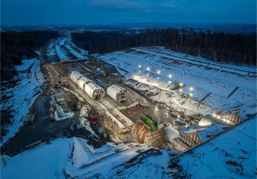 Karpatka wykonała piruet. Maszyna jest gotowa do dalszych prac