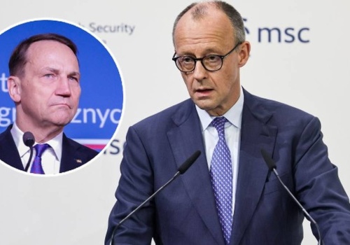 Kanclerz Niemiec przypomniał słowa Sikorskiego. 