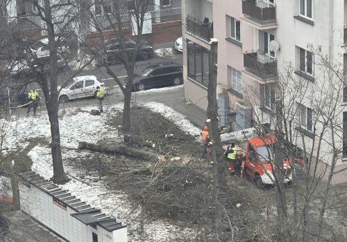 12-metrowa ściana wyrośnie parę metrów od okien bloku mieszkalnego w Rzeszowie