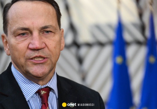 Radosław Sikorski zdecydowanie o USA. 