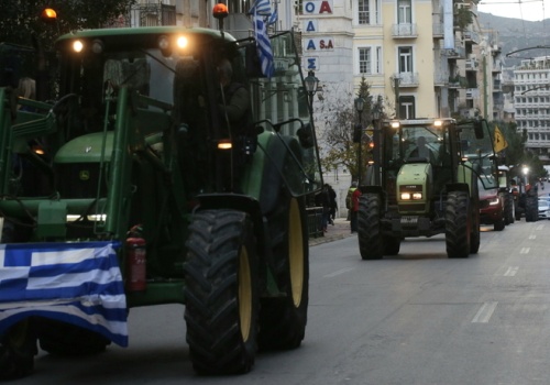 Rolnicy protestują też w Grecji. Manifestacja w stolicy kraju