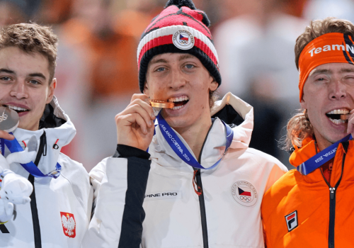 Niebywałe, jak zachował się reprezentant Polski podczas ceremoniii medalowej. Tego jeszcze nie było