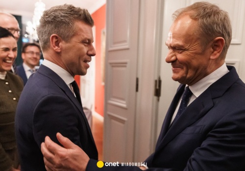 Donald Tusk spotkał się z Peterem Magyarem. Nawiązał do słynnych słów Jarosława Kaczyńskiego