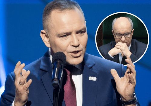 Nawrocki nagle zwrócił się do Czarzastego. Poprosił o jedno